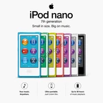 New Sealed Apple Ipod Nano 7TH 16GB All Colors Bluetooth Vintage MP3 Players. Price: $152.00.