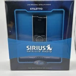 Sirius Stiletto 100 Portable Satellite Radio Wifi MP3 Wma Playback Black Open. Price: $75.99.