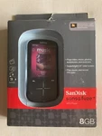 Sandisk Sansa Fuze+ Black 8GB Digital Media MP3 Wma Player SDMX20R-008GK-A57 New. Price: $150.00.