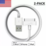 2PCS Genuine 30-PIN To Usb Charger Cable For Apple Iphone 4S 3GS Ipad Ipod New. Price: $6.99.
