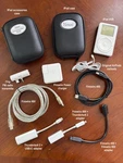 Apple Ipod Classic 1ST Generation M8541 White 5GB W/access Tested Works Great Used. Price: $1049.99.