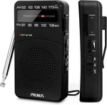 Prunus J-166 Portable Radio Am Fm, Battery Operated With Tuning Light, Bac New. Price: $28.78.