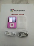 Apple Ipod Nano 3RD Gen 8GB Pink- New Battery- 1 Yr Warranty Open. Price: $155.00.