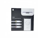 Apple Ipod Av Connection Kit With Power Adapter And Cables MA242LL/A Used. Price: $55.99.