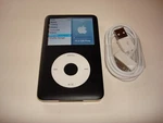 Apple Ipod Classic 6TH Gen. Custom Black 80GB...NEW Battery... Used. Price: $189.99.