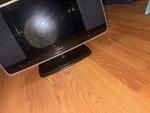 Brookstone 649228: In 1 Music System Cd Player, I-pod Dock, Aux New. Price: $45.00.