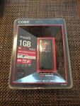 Coby MP4 Red Touchpad Photos Digital Media Player Model MP705-1G Brand New. Price: $35.00.