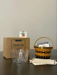 Longaberger Apple Basket 1998 (collectors Club J.w. Collection Miniature) New. Price: $42.00.