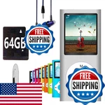 64GB MP3 Player, Hotechs Music With Slim Classic Digital Lcd 1.82'' New. Price: $37.48.