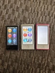 Lot Of 3 Apple A1446 Ipod Nano Silver Black Pink As Is Parts Repair - Bin 7 For. Price: $95.00.