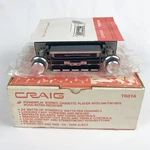Vintage Craig T681A Am/fm/mpx Car Stereo Radio Powerplay Cassette Player Nos New. Price: $124.99.