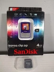 Rare Sandisk Sansa Clip Zip Primetime Purple (4 Gb) Digital Media Player New. Price: $165.00.
