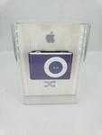 Purple Apple Ipod Shuffle 2ND Gen Clip On A1204 (1 Gb) New Factory Sealed. Price: $99.99.