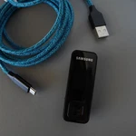 Samsung YP-F3QB MP3 Player 2GB Sports Clipper With Charging/data Cord Used. Price: $45.00.