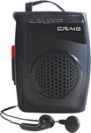 Craig Stereo Cassette Player/recorder With Earphones: Portable Am/fm Black New. Price: $33.49.