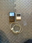 Apple Ipod Classic MODELA1238 (160 Gb) Plus Non-working Nano 8GB Used. Price: $160.00.