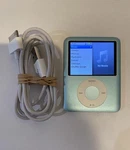 Apple Ipod Nano 3RD Generation 8GB - Blue Works Great Used. Price: $59.99.