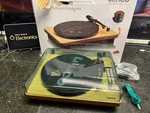 Lenco LS-50WD Wood Semi-automatic Belt Drive Usb Turntable Record Player Used. Price: $51.00.
