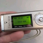 Iriver Digital Audio Player MP3/WMA/FM Tuner 256 Mb Memory Used. Price: $36.99.