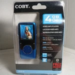 Coby 4GB Go Video MP3 Player 12 Hours Of 2000 Songs New Sealed. - Box. Price: $30.00.