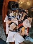 Rare - Complete Rio MP3 Player With Case + Headphones 256MB Sandisk Card Used. Price: $249.99.