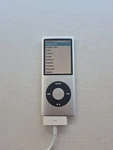 Apple Ipod Nano 4TH Generation 8GB Silver A1285 Bundle Cable Works Needs Battery Used. Price: $45.00.