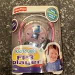 Nos Fisher Price Kid Tough FP3 Song & Story Player Pink - New Original Box Open. Price: $49.99.