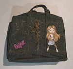 Mga Bratz Fashion Dolls & Clothes Denim Storage Carrying Case Bag + Inserts 2004 Used. Price: $43.99.