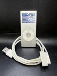Apple A1199 Ipod Nano 2ND Gen Silver Gb & New Charger Cable Bundle Tested Used. Price: $27.99.