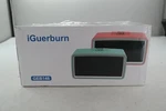 Iguerburn Simple Music Player Red Digital MP3 Speaker GEB148 Headphone Jack Open. Price: $44.99.
