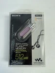 Sony Network Walkman 512 Mb Digital Music Player Fm Tuner Pink (NW-E505/PC) Used. Price: $299.99.