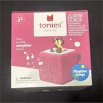 Tonies Pink Toniebox Starter Set Playtime Songs New Sealed Kids Audio Player. Price: $43.00.