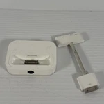 Apple A1153 Universal Ipod Dock Charger Station 30-PIN Connector S-video Port Used. Price: $44.99.