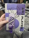MP3 Player Purple & Bonus Item Model A09X/A09XPL New. Price: $40.00.