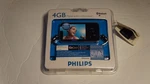 New Philips Gogear 4GB Digital Audio Video Player MP3 MP4 Wma W/fm Radio Sealed. Price: $199.99.