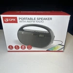 Gpx Portable Am/fm Radio, Black, R602B, New! Used. Price: $15.00.