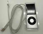 Apple Ipod Nano 4TH Generation Silver 16 Gb A1285 Works But Needs Plugged In Used. Price: $54.78.