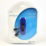 Omnitech 2GB MP3 Player Model 16737 Sports Blue 1000 Songs 8 Hours Time New. Price: $18.04.