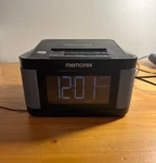 Memorex MC8431 Usb Charging Alarm Clock Radio With 1.2'' Lcd Display Box Used. Price: $14.00.