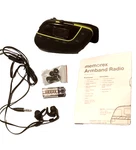 Memorex Am/fm Armband Radio MR700GN Black Lcd Screen Built-in-bass Boost System Open. Price: $19.95.
