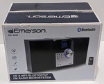 Emerson ES-4000 Bluetooth Stereo System With Usb MP3 Cd Player And Fm Radio Used. Price: $45.00.