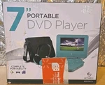 Ematic EPD707 Portable Dvd Player - 7" Display 480 X 234 Teal , Cd New. Price: $60.00.