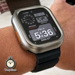 Shadow Mod Kit For Apple Watch Ultra 49MM-TITANIUM Style Case +rugged Band New. Price: $49.45.