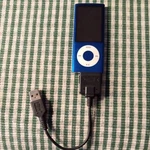 Apple Ipod Nano 5TH Generation Blue (8GB) Tested * A1320 Works Only Plugged In Used. Price: $30.00.