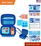 Protective Yoto Mini Player Bundle: Unicorn Silicone Case & Card Holder Blue New. Price: $35.98.