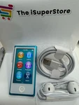 Apple Ipod Nano 7TH Generation Blue 16GB Digital Media Player + Yr Warranty Used. Price: $119.99.
