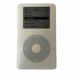 Apple Ipod 4TH Generation (hp Invent) 20GB White - MP102 PE435AABA Working Used. Price: $71.91.