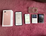 Lot Of Apple Ipod Classic (80GB & 160 Iphone (4TH Gen 7TH 128GB) Used. Price: $150.00.
