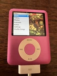 Apple Ipod Nano 3RD Gen A1236 Pink 8GB MP3 Player - Bad Battery Used. Price: $26.00.