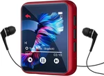 Bluetooth 5.3 Touch Screen MP3 Player, Hifi Sound, Fm Radio, 128GB Support - Red New. Price: $67.58.